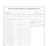 요약이익잉여금처분계산서및결손금처리계산서(2) 요약이익잉여금처분계산서및결손금처리계산서(2)